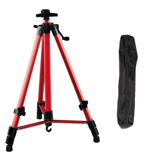 Einstellbare Malerei Dreifach Einstellbare Aluminium Stativ Staffelei for Malerei Zeichnung Display Multicolor(Rosso) von LuMOUzhou