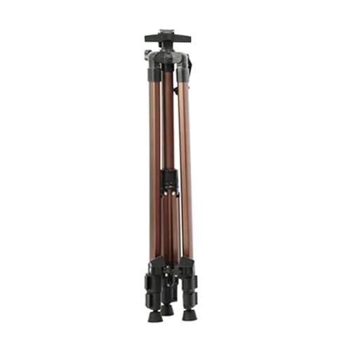 Einstellbare Malerei Dreifach Metall-Staffelei, verstellbar, zusammenklappbar, dreibeinig, mehrfarbig, 51–153 cm(Bruin) von LuMOUzhou