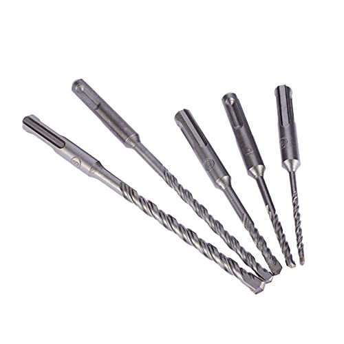 Hammerbohrer, Packung mit 5 SDS Plus Bohrern in verschiedenen Größen Hammerbohrer, Packung mit 5 SDS Plus Bohrern in verschiedenen Größen von LuMOUzhou