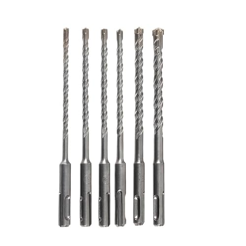 Hammerbohrer-Set für Bohrhammer SDS Plus für Mauerwerk (5-16 mm, 160 mm, 4-9 Stück) (6 Stück) von LuMOUzhou