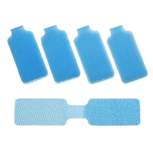 Kabelmarker, Nylon, mehrfarbig, 5 Stück (Blue Unwritable) von LuMOUzhou
