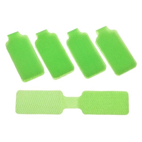 Kabelmarkierer aus Nylon, mehrfarbig, 5er-Pack (Green Unwritable) von LuMOUzhou
