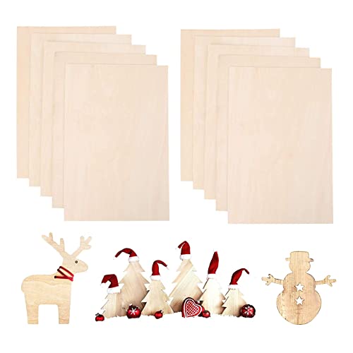 Luabue 10 Stück Lindenholzbrett Sperrholz 1.5mm x 300mm x 200mm Lindensperrholz für DIY Weihnachten Handwerk Basteln Modell Flugzeug Schiff Holzarbeiten Boot Häuser und andere Gebäude Luabue 10 Stück Lindenholzbrett Sperrholz 1.5mm x 300mm x 200mm Lindensperrholz für DIY Weihnachten Handwerk Basteln Modell Flugzeug Schiff Holzarbeiten Boot Häuser und andere Gebäude von Luabue