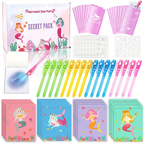 Lubibi UV Stift und Notizbuch,16 Stück Mitgebsel Kindergeburtstag Jungen&Mädchen,Zauberstifte kinder, Kindergeburtstag Gastgeschenke, Adventskalender kinder,Meerjungfrau Geschenk für Mädchen Lubibi UV Stift und Notizbuch,16 Stück Mitgebsel Kindergeburtstag Jungen&Mädchen,Zauberstifte kinder, Kindergeburtstag Gastgeschenke, Adventskalender kinder,Meerjungfrau Geschenk für Mädchen von Lubibi