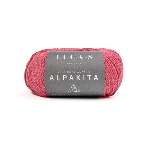 Luca-S Alpaka-Garn für Baby-Alpaka, 2 Knäuel aus 100 % superweichem DK-Garn zum Stricken und Häkeln, 100 g, insgesamt 250 m, Luxorious Alpaka-Strickwolle Luca-S Alpaka-Garn für Baby-Alpaka, 2 Knäuel aus 100 % superweichem DK-Garn zum Stricken und Häkeln, 100 g, insgesamt 250 m, Luxorious Alpaka-Strickwolle von Luca-S Yarns