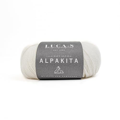 Luca-S Alpaka-Garn für Baby-Alpaka, 2 Knäuel aus 100 % superweichem DK-Garn zum Stricken und Häkeln, 100 g, insgesamt 250 m, Luxorious Alpaka-Strickwolle Luca-S Alpaka-Garn für Baby-Alpaka, 2 Knäuel aus 100 % superweichem DK-Garn zum Stricken und Häkeln, 100 g, insgesamt 250 m, Luxorious Alpaka-Strickwolle von Luca-S Yarns