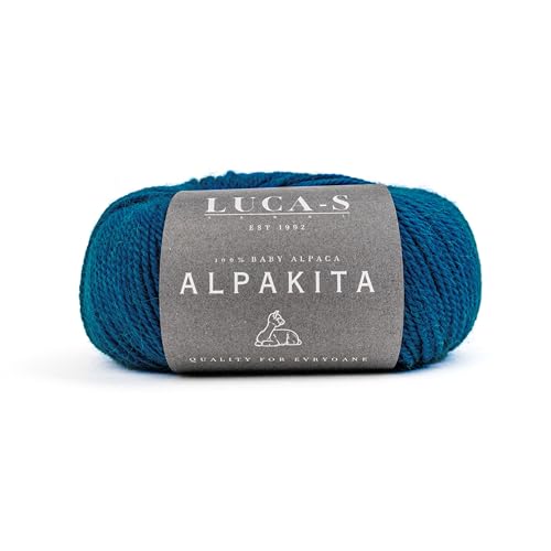 Luca-S Alpaka-Garn für Baby-Alpaka, 2 Knäuel aus 100 % superweichem DK-Garn zum Stricken und Häkeln, 100 g, insgesamt 250 m, Luxorious Alpaka-Strickwolle Luca-S Alpaka-Garn für Baby-Alpaka, 2 Knäuel aus 100 % superweichem DK-Garn zum Stricken und Häkeln, 100 g, insgesamt 250 m, Luxorious Alpaka-Strickwolle von Luca-S Yarns