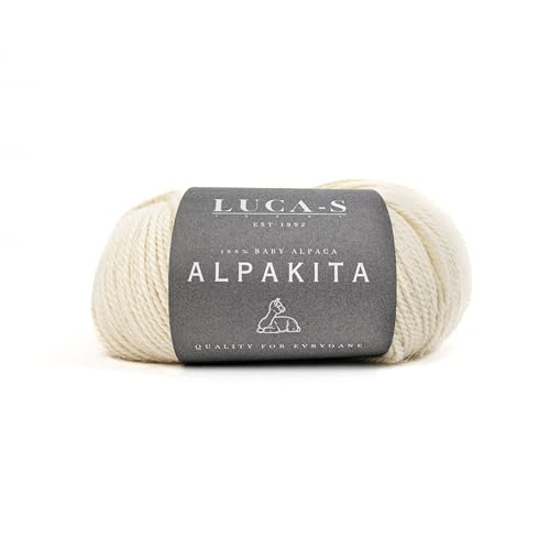 Luca-S Alpaka-Garn für Baby-Alpaka, 2 Knäuel aus 100 % superweichem DK-Garn zum Stricken und Häkeln, 100 g, insgesamt 250 m, Luxorious Alpaka-Strickwolle Luca-S Alpaka-Garn für Baby-Alpaka, 2 Knäuel aus 100 % superweichem DK-Garn zum Stricken und Häkeln, 100 g, insgesamt 250 m, Luxorious Alpaka-Strickwolle von Luca-S Yarns