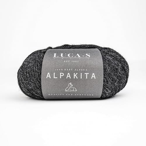 Luca-S Alpaka-Garn für Baby-Alpaka, 2 Knäuel aus 100 % superweichem DK-Garn zum Stricken und Häkeln, 100 g, insgesamt 250 m, Luxorious Alpaka-Strickwolle Luca-S Alpaka-Garn für Baby-Alpaka, 2 Knäuel aus 100 % superweichem DK-Garn zum Stricken und Häkeln, 100 g, insgesamt 250 m, Luxorious Alpaka-Strickwolle von Luca-S Yarns