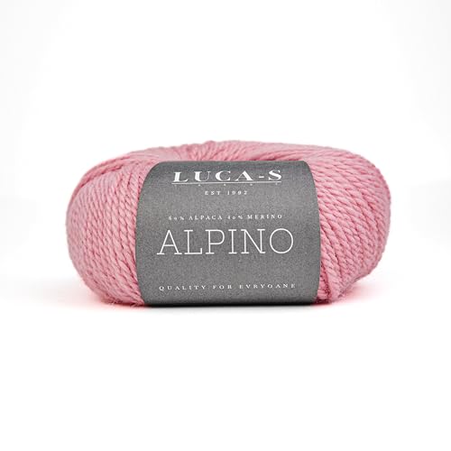 Luca-S Alpino Alpaka- und Merino-Garn, 2 Knäuel superweiches Aran-Garn zum Stricken und Häkeln, 100 g, insgesamt 150 m, 60 % Alpaka/40 % SF Merino Luca-S Alpino Alpaka- und Merino-Garn, 2 Knäuel superweiches Aran-Garn zum Stricken und Häkeln, 100 g, insgesamt 150 m, 60 % Alpaka/40 % SF Merino von Luca-S Yarns