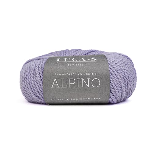 Luca-S Alpino Alpaka- und Merino-Garn, 2 Knäuel superweiches Aran-Garn zum Stricken und Häkeln, 100 g, insgesamt 150 m, 60 % Alpaka/40 % SF Merino Luca-S Alpino Alpaka- und Merino-Garn, 2 Knäuel superweiches Aran-Garn zum Stricken und Häkeln, 100 g, insgesamt 150 m, 60 % Alpaka/40 % SF Merino von Luca-S Yarns