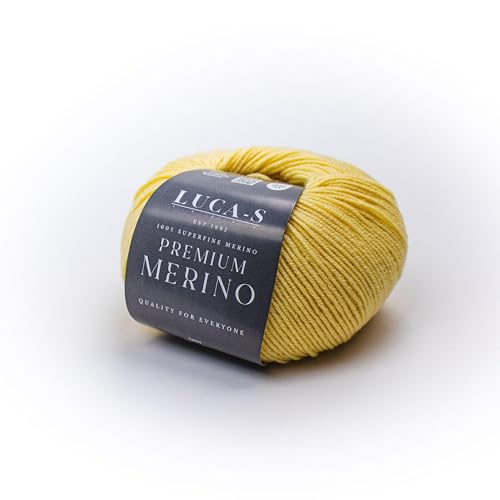 Superwash Baby Merino Garn, 4-fädig, 100 % reine, extra feine Merinowolle, Häkelwolle, 50 g Knäuel, 2 Stück Superwash Baby Merino Garn, 4-fädig, 100 % reine, extra feine Merinowolle, Häkelwolle, 50 g Knäuel, 2 Stück von Luca-S Yarns
