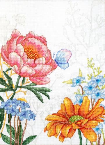 Kreuzstichmuster Luca-S – Blumen und Schmetterlinge, P4019 Kreuzstichmuster Luca-S – Blumen und Schmetterlinge, P4019 von Luca-S