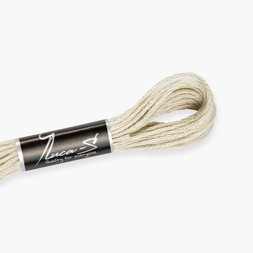 Luca-S 12er-Pack Premium-Stickgarn, 100% Gizeh-Baumwolle, Oeko-TEX-zertifizierte Stranded Cotton459 / DMC 822 / Anchor 390.830 Luca-S 12er-Pack Premium-Stickgarn, 100% Gizeh-Baumwolle, Oeko-TEX-zertifizierte Stranded Cotton459 / DMC 822 / Anchor 390.830 von Luca-S