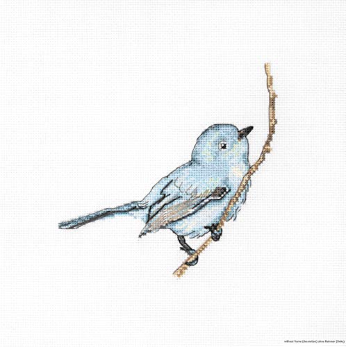 Luca-S B1158 Bluebird Kreuzstichset, Baumwolle, mehrfarbig, 14x14cm Luca-S B1158 Bluebird Kreuzstichset, Baumwolle, mehrfarbig, 14x14cm von LUCAS