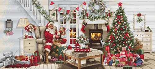 Luca-S Kreuzstich Set Gold Collection Weihnachtsmann Interieur Zählmuster Luca-S Kreuzstich Set Gold Collection Weihnachtsmann Interieur Zählmuster von Luca-S
