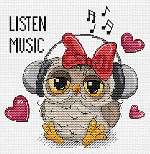 Luca-S Kreuzstich Set Musik hören Zählmuster Luca-S Kreuzstich Set Musik hören Zählmuster von Luca-S
