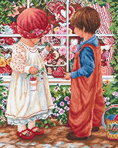 Luca-S Kreuzstich Set Valentinstag Schatz Zählmuster Luca-S Kreuzstich Set Valentinstag Schatz Zählmuster von Luca-S