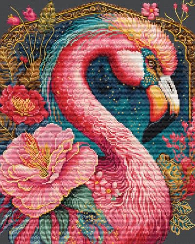 Luca-S Kreuzstich Stickpackung Flamingo Fantastico Zählmuster Luca-S Kreuzstich Stickpackung Flamingo Fantastico Zählmuster von Luca-S