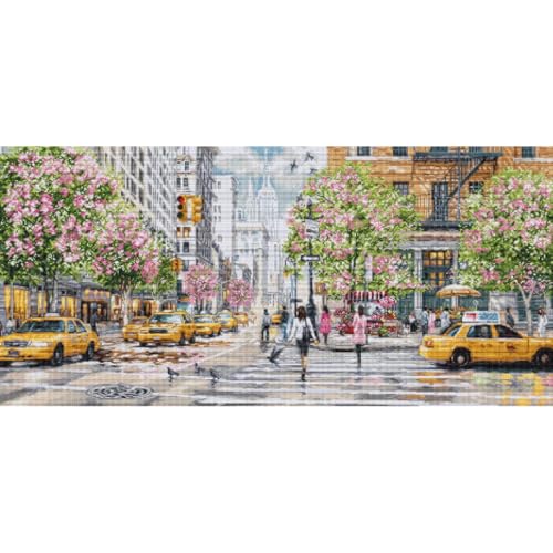 Luca-S Kreuzstich Stickpackung New York Zählmuster von Luca-S
