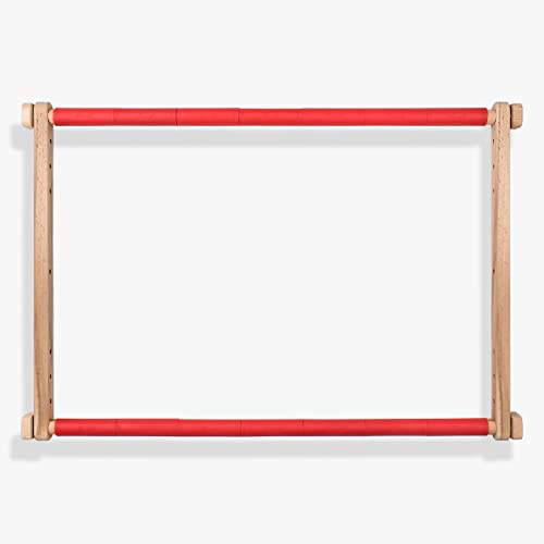 Luca-S Handarbeitsrahmen, Stickrahmen mit Clips, Kreuzstichrahmen, Tapisserierahmen, Stickrahmen (40 x 56 cm) von Luca-S