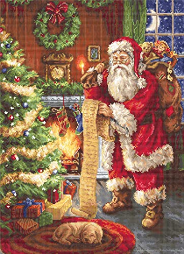 Luca-S B578 Weihnachtsmann IV Kreuzstichset, Baumwolle, mehrfarbig, 30x41cm Luca-S B578 Weihnachtsmann IV Kreuzstichset, Baumwolle, mehrfarbig, 30x41cm von LUCAS