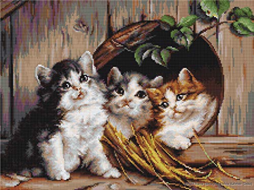 Luca-S Freundlicher Schutz Kreuzstichset, Baumwolle, Mehrfarbig, 28,5x35,5cm Luca-S Freundlicher Schutz Kreuzstichset, Baumwolle, Mehrfarbig, 28,5x35,5cm von LUCAS