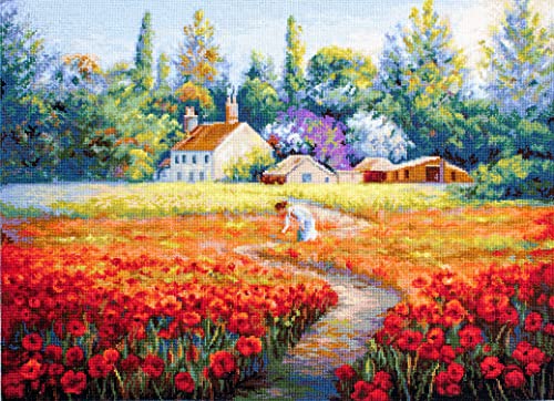 Lucas Kreuzstich Set "Unvergessliche", Zählmuster, 45x34cm B607 Mehrfarbig Lucas Kreuzstich Set "Unvergessliche", Zählmuster, 45x34cm B607 Mehrfarbig von Luca-S