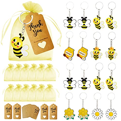 30 Stück Biene Schlüsselanhänger,Mini Schlüsselanhänger,Gastgeschenke Taufe,Enthalten Organza Taschen Danke Kraft Tag,Baby Shower Kommunion Kinderggeburtstag Party Mitgebsel 30 Stück Biene Schlüsselanhänger,Mini Schlüsselanhänger,Gastgeschenke Taufe,Enthalten Organza Taschen Danke Kraft Tag,Baby Shower Kommunion Kinderggeburtstag Party Mitgebsel von Luccyle