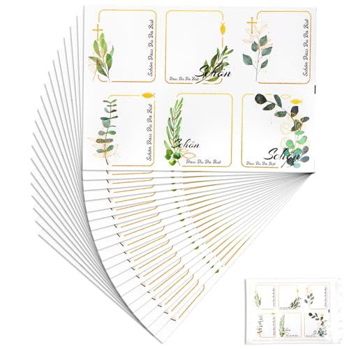 120 Stück Eukalyptus Aufkleber Fisch um Eukalyptus Blätter als Tischdeko, Schön dass Du da bist, Hochzeit Eukalyptus Sticker für Gastgeschenk Wedding Taufe Kommunion Geburtstag 120 Stück Eukalyptus Aufkleber Fisch um Eukalyptus Blätter als Tischdeko, Schön dass Du da bist, Hochzeit Eukalyptus Sticker für Gastgeschenk Wedding Taufe Kommunion Geburtstag von Luchild