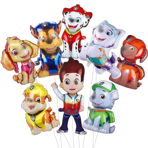 Hund Geburtstagsdeko Jungen Mädchen Luftballons- Paw Kindergeburtstag Deko Folienballon Happy Birthday Patrol Geburtstag Balloon Partyzubehör für Kinder Paw Theme Party Hintergrunden Supplies Deko Hund Geburtstagsdeko Jungen Mädchen Luftballons- Paw Kindergeburtstag Deko Folienballon Happy Birthday Patrol Geburtstag Balloon Partyzubehör für Kinder Paw Theme Party Hintergrunden Supplies Deko von Luchild