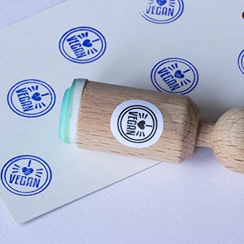 Luck and Luck I Heart Vegan Mini Gummistempel, Vegan Rubber Stamp, Vegan Craft Ink Stamps, Mini Gummistempel, Kleine Gummistempel, Holzstempel Bastelstempel Scrapbook-Stempel, Grußanhänger Luck and Luck I Heart Vegan Mini Gummistempel, Vegan Rubber Stamp, Vegan Craft Ink Stamps, Mini Gummistempel, Kleine Gummistempel, Holzstempel Bastelstempel Scrapbook-Stempel, Grußanhänger von Luck and Luck