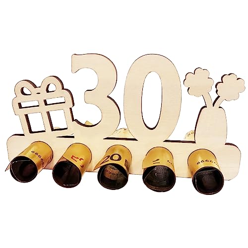 Luckeey Geschenk zum 30.Geburtstag, Geschenke 30 Geburtstag Frauen Männer, Geldgeschenke Geburtstag, Holz Geschenke Freunde/Familie, Kreatives Geldgeschenke Verpackung zum Jubiläum Luckeey Geschenk zum 30.Geburtstag, Geschenke 30 Geburtstag Frauen Männer, Geldgeschenke Geburtstag, Holz Geschenke Freunde/Familie, Kreatives Geldgeschenke Verpackung zum Jubiläum von Luckeey