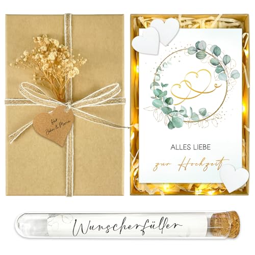 Luckeey Hochzeitsgeschenke für Brautpaar, Geldgeschenk Hochzeit, Hochzeitsgeschenk Geld für GeldgeschenkeCadeaux de Mariage Hochzeits geschenk Flitterwochen, Geschenkbox Hochzeit von Luckeey