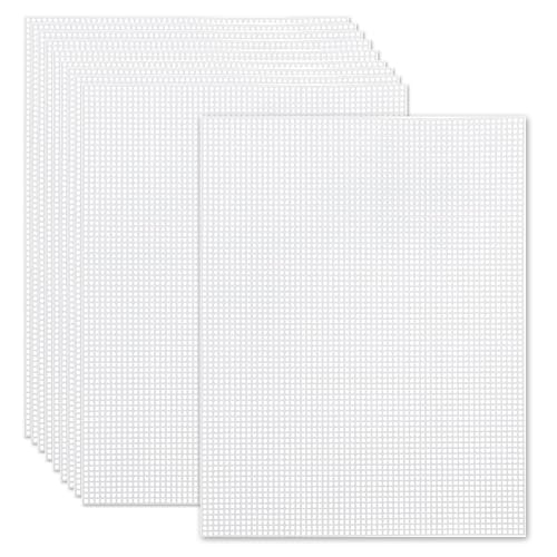 Luckwaii 10 Stück Kunststoffgitter Plastic Canvas Sheets Kunststoff Netzblätter Leinwand Pad Kreuzstich Netzgewebe Knoten Segeltuch Plastic Mesh Canvas Weiß DIY Taschenzubehör 30 * 20cm für Bastel Luckwaii 10 Stück Kunststoffgitter Plastic Canvas Sheets Kunststoff Netzblätter Leinwand Pad Kreuzstich Netzgewebe Knoten Segeltuch Plastic Mesh Canvas Weiß DIY Taschenzubehör 30 * 20cm für Bastel von Luckwaii