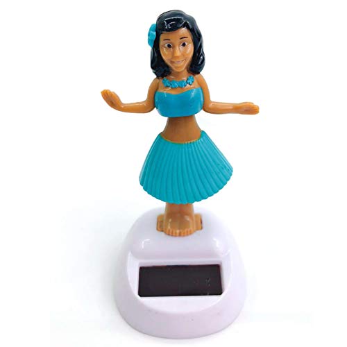 Auto Armaturenbrett Dekoration Hula Tänzerin Figur Dekoration - wackelfigur Dekoration Tischdeko, Büroeinrichtung, Heimtextilien und Autodekoration von Luckxing