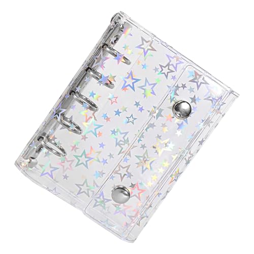 Binder Klarsichthüllen | PVC-Organizer-Ordner mit Sternenmuster - Praktisches Zubehör für Familie & Freunde Binder Klarsichthüllen | PVC-Organizer-Ordner mit Sternenmuster - Praktisches Zubehör für Familie & Freunde von Luckxing