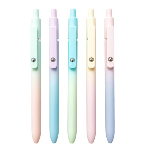 Gelschreiber 5 X Gelstifte Schnell Trocknende Tinte, 0,7 Mm Einziehbare Gel Tintenstifte, Ausziehbarer Kugelschreiber, Glatte Schreibstifte Gelstifte, Roller Kugelschreiber Für Lehrkräfte Schüler Gelschreiber 5 X Gelstifte Schnell Trocknende Tinte, 0,7 Mm Einziehbare Gel Tintenstifte, Ausziehbarer Kugelschreiber, Glatte Schreibstifte Gelstifte, Roller Kugelschreiber Für Lehrkräfte Schüler von Luckxing
