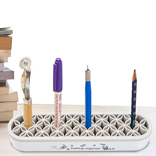 Luckxing Malerei Stifthalter - Aufbewahrungsbox für Nähwerkzeuge | Schreibtisch-Organizer für Pinsel, Kajalstift, Künstlerbedarf, Malpinsel von Luckxing