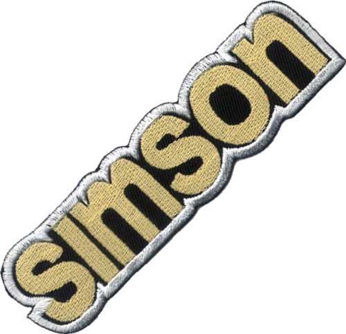 Logo Aufnäher / Iron on Patch " Simson " von Lucky Patches