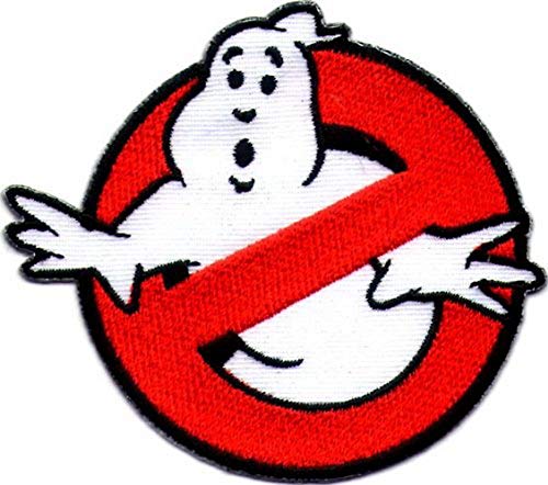 Lucky Patches, Aufnäher, Applikation, Aufbügler, Iron on Patch - Ghostbuster, Geisterjäger, The Real Ghostbusters - Ø 7,5 cm von Lucky Patches