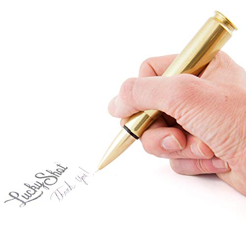 Personalisierbare 50 Caliber BMG Nachfüllbarer Bullet Twist Kugelschreiber Personalisierbare 50 Caliber BMG Nachfüllbarer Bullet Twist Kugelschreiber von Lucky Shot