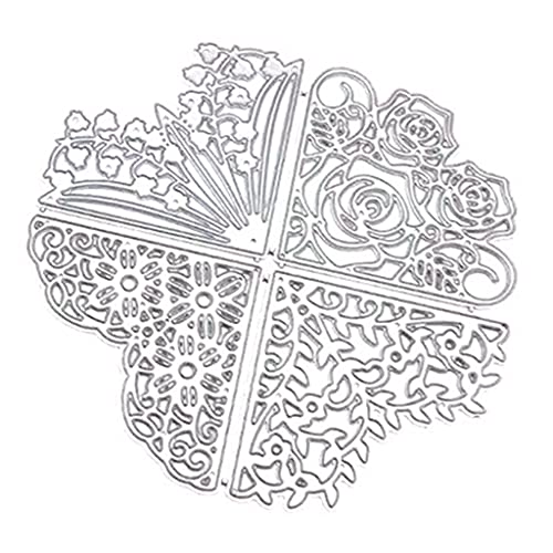 Luckyl Corner Flower Envelope Stanzmaschine Stanzschablone, Stanzschablonen Scrapbooking Stanzschablonen Stanzformen Prägeschablonen Papier Handwerk Deko Festival Geburtstag Karten Geschenk Silver Luckyl Corner Flower Envelope Stanzmaschine Stanzschablone, Stanzschablonen Scrapbooking Stanzschablonen Stanzformen Prägeschablonen Papier Handwerk Deko Festival Geburtstag Karten Geschenk Silver von Luckyl