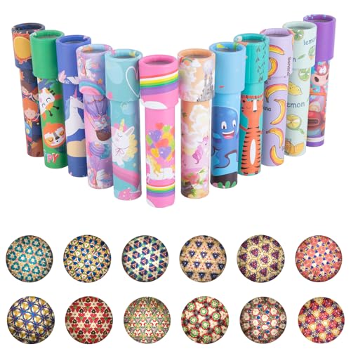 Luclay 12 Stück Klassisches Kaleidoskop Kinder Mitgebsel Retro Kaleidoskop Lernspielzeug Vintage für Kindergeburtstag Gastgeschenke Jungen Mädchen Party Christmas Klassenzimmer Preise Taschenfüller Luclay 12 Stück Klassisches Kaleidoskop Kinder Mitgebsel Retro Kaleidoskop Lernspielzeug Vintage für Kindergeburtstag Gastgeschenke Jungen Mädchen Party Christmas Klassenzimmer Preise Taschenfüller von Luclay