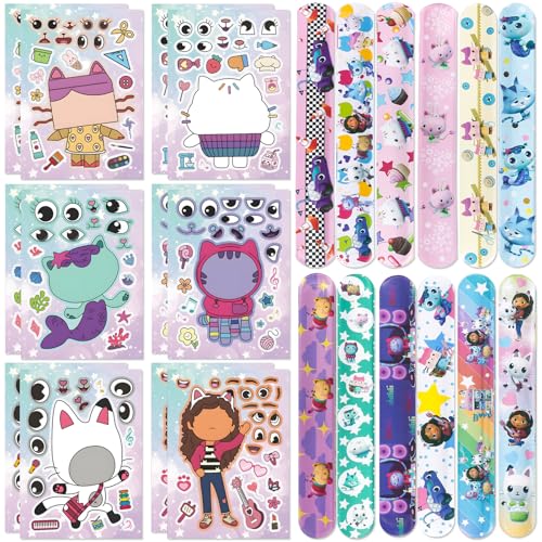 Luclay Gaby Doll 24 Stück Pinata Füllung Spielzeug, Schnapparmband Kinder Aufkleber Geschenktüten, Party Mitgebsel Kindergeburtstag Set, Party Geschenke Mitbringsel für Mädchen Jungen Luclay Gaby Doll 24 Stück Pinata Füllung Spielzeug, Schnapparmband Kinder Aufkleber Geschenktüten, Party Mitgebsel Kindergeburtstag Set, Party Geschenke Mitbringsel für Mädchen Jungen von Luclay