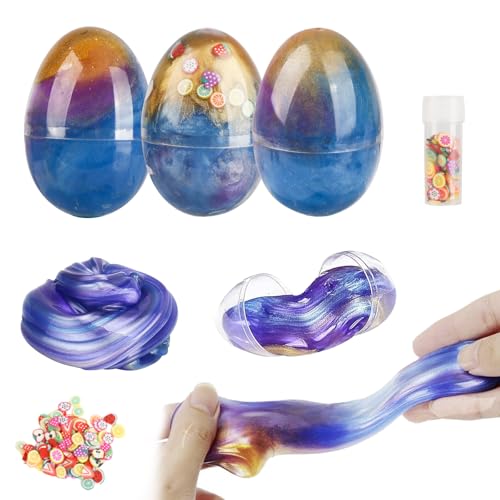 Schleim Eier Kinder-Galaxy Egg Slime Kit Crystal Clay Schleim Spielzeug Set Schleim Stressabbau für Mädchen Jungen Ostern Geschenk Thema Party Favor Supplies Basket Stuffers Kindergeburtstag Mitgebsel Schleim Eier Kinder-Galaxy Egg Slime Kit Crystal Clay Schleim Spielzeug Set Schleim Stressabbau für Mädchen Jungen Ostern Geschenk Thema Party Favor Supplies Basket Stuffers Kindergeburtstag Mitgebsel von Luclay