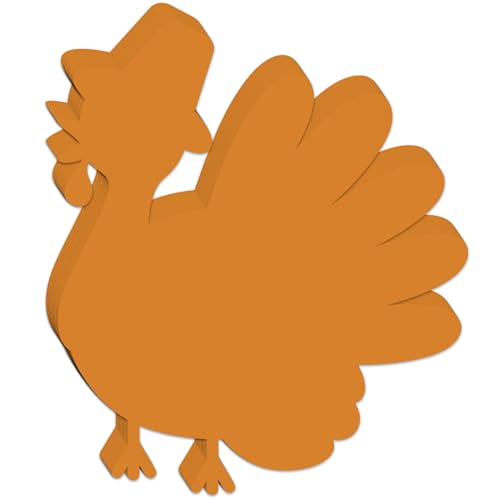 Lucleag 50 Stück Truthahn-Ausschnitte für Pinnwand-Dekorationen, Truthahn-Papierausschnitte, Thanksgiving-Ausschnitte für Herbst, Erntedankfest, Kinder, Bastelprojekte, Klassenzimmer, Büro Lucleag 50 Stück Truthahn-Ausschnitte für Pinnwand-Dekorationen, Truthahn-Papierausschnitte, Thanksgiving-Ausschnitte für Herbst, Erntedankfest, Kinder, Bastelprojekte, Klassenzimmer, Büro von Lucleag