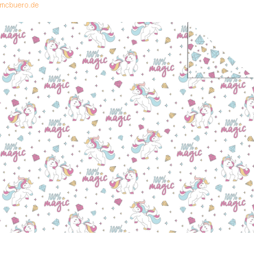 10 x Ludwig Bähr Fotokarton 'Einhorn' 300g/qm A4 Motiv 01 von Ludwig Bähr