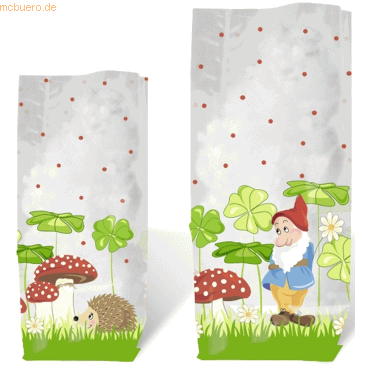 10 x Ludwig Bähr Geschenk-Bodenbeutel Glückspilze ilze 11,5x19cm 10 x Ludwig Bähr Geschenk-Bodenbeutel Glückspilze ilze 11,5x19cm von Ludwig Bähr