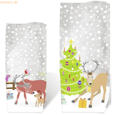 10 x Ludwig Bähr Geschenk-Bodenbeutel Rentier 14,5x23,5cm 10 x Ludwig Bähr Geschenk-Bodenbeutel Rentier 14,5x23,5cm von Ludwig Bähr